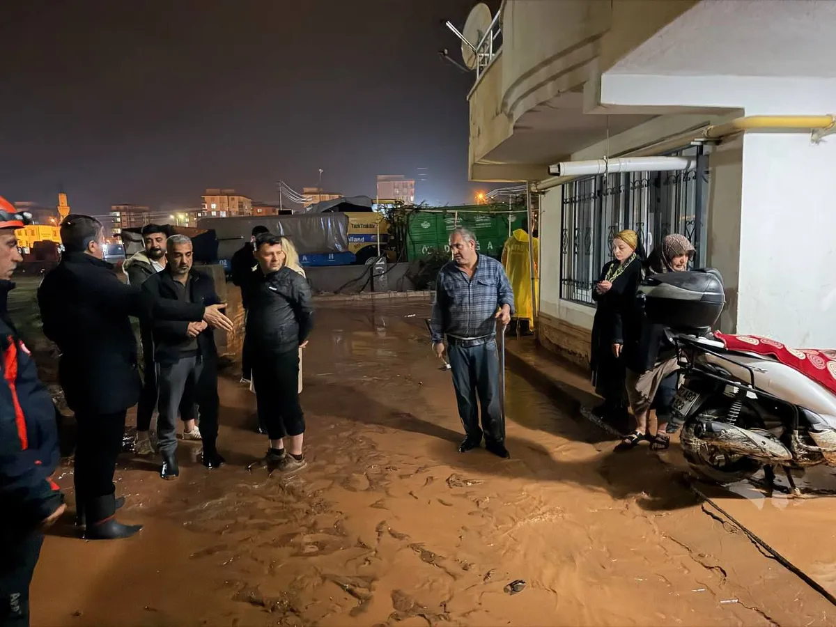 Adıyaman’da Kuvvetli Yağışa Karşı Seferberlik "Videolu Haber"